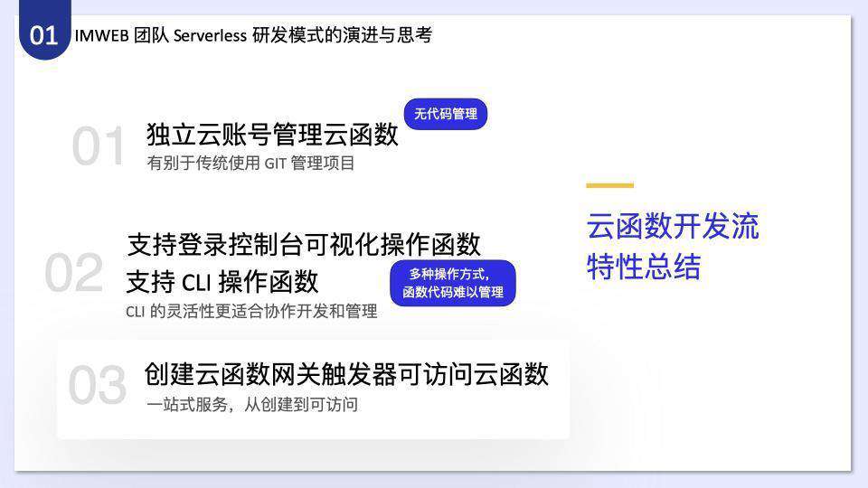 腾讯 IMWEB 前端团队一站式 Serverless 开发解决方案